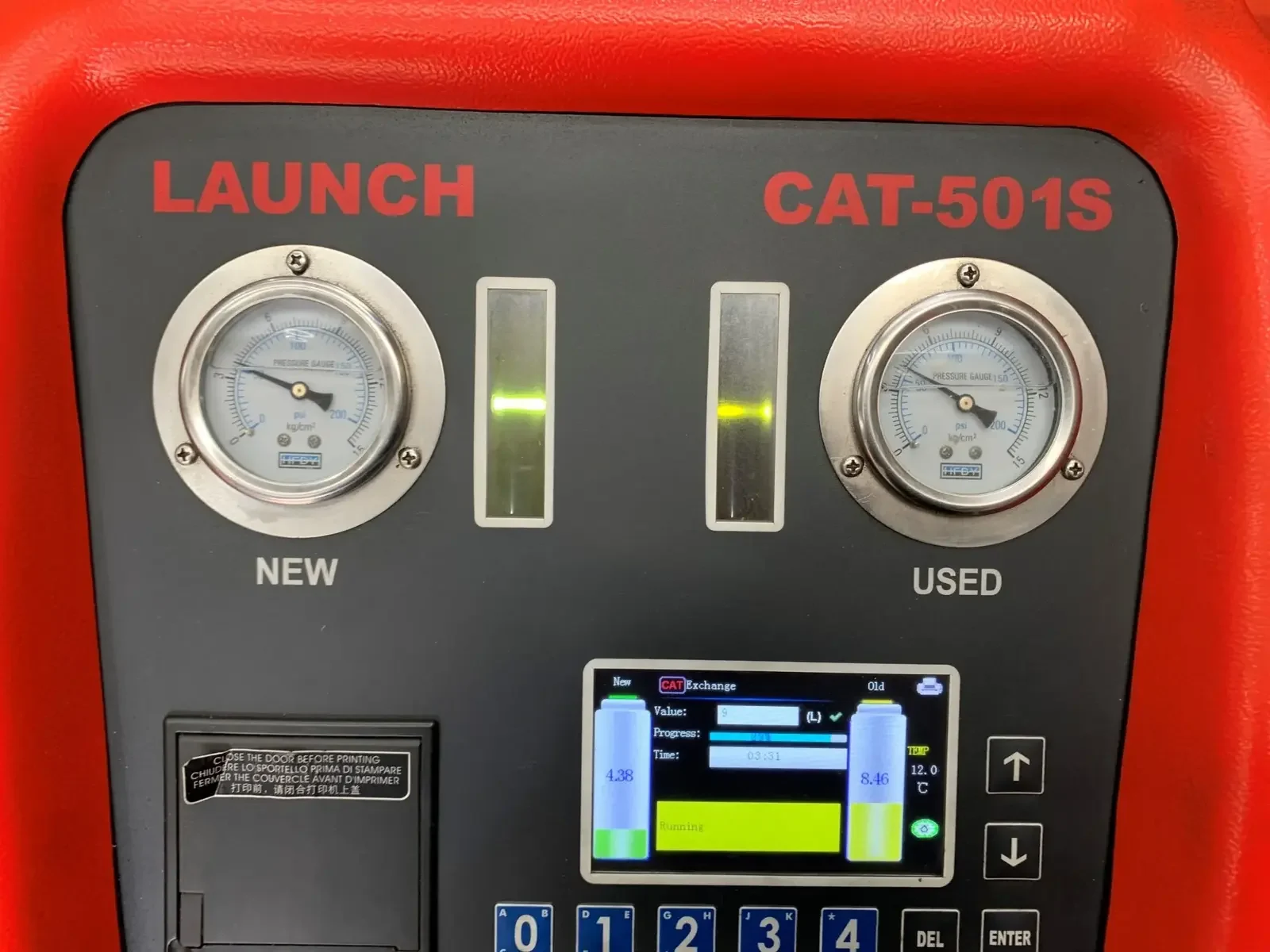 AJ 4X4 gearbox megaflush fluid exchange machine