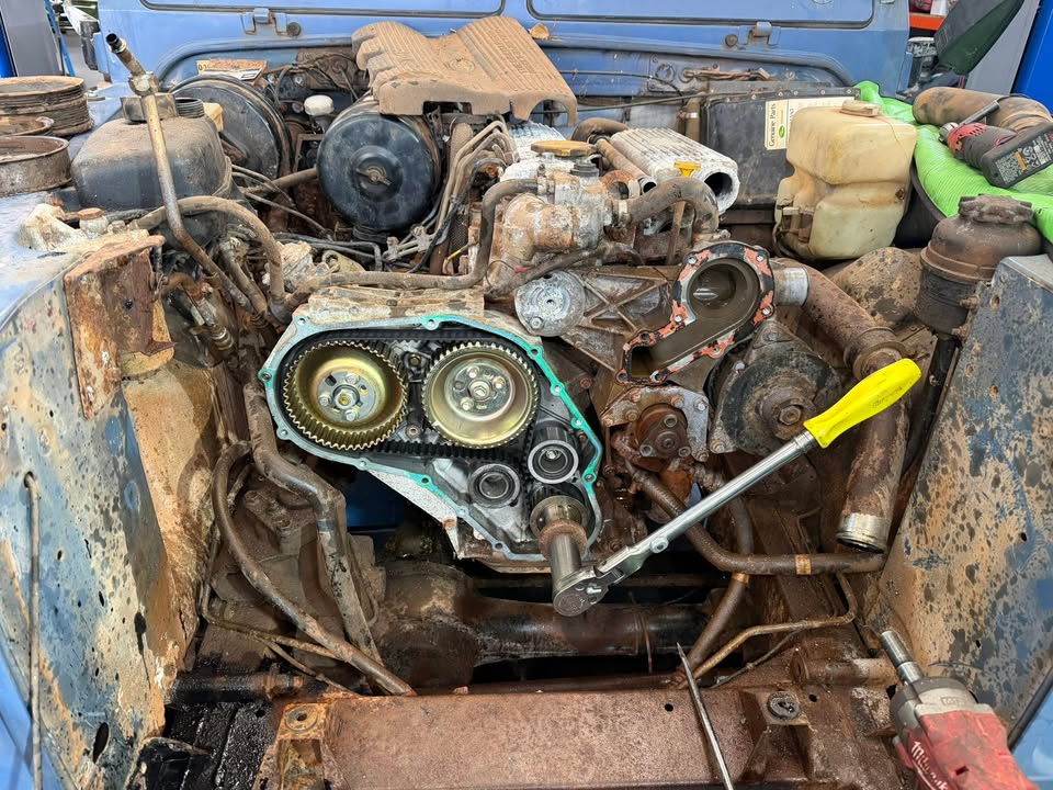 So very long story on this one followers Rescued this 110 Defender from... photo 10