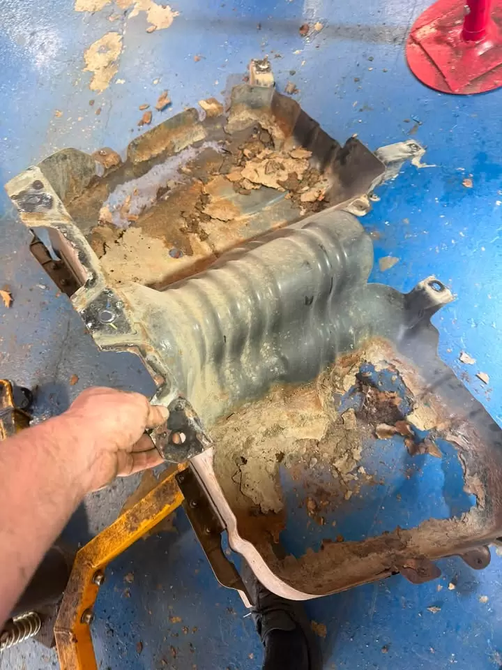 Range Rover Sport Fuel Tank Cradle Workshop Record workshop photo 6